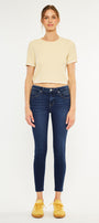 Cypress Mid Rise Ankle Skinny Jeans - Official Kancan USA