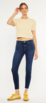 Cypress Mid Rise Ankle Skinny Jeans - Official Kancan USA