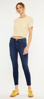 Cypress Mid Rise Ankle Skinny Jeans - Official Kancan USA