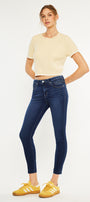 Cypress Mid Rise Ankle Skinny Jeans - Official Kancan USA