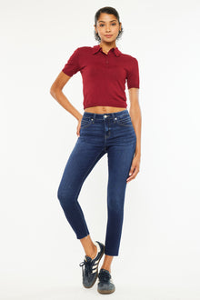  Cypress Mid Rise Ankle Skinny Jeans - Official Kancan USA
