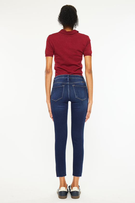 Cypress Mid Rise Ankle Skinny Jeans - Official Kancan USA