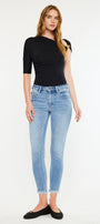 Silvanna Mid Rise Ankle Skinny Jeans - Official Kancan USA