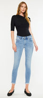 Silvanna Mid Rise Ankle Skinny Jeans - Official Kancan USA