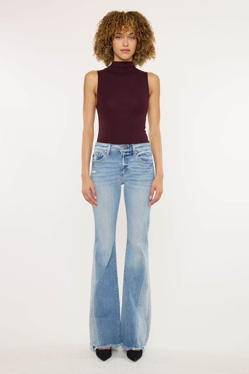 Rosecrans Mid Rise Flare Jeans - Official Kancan USA
