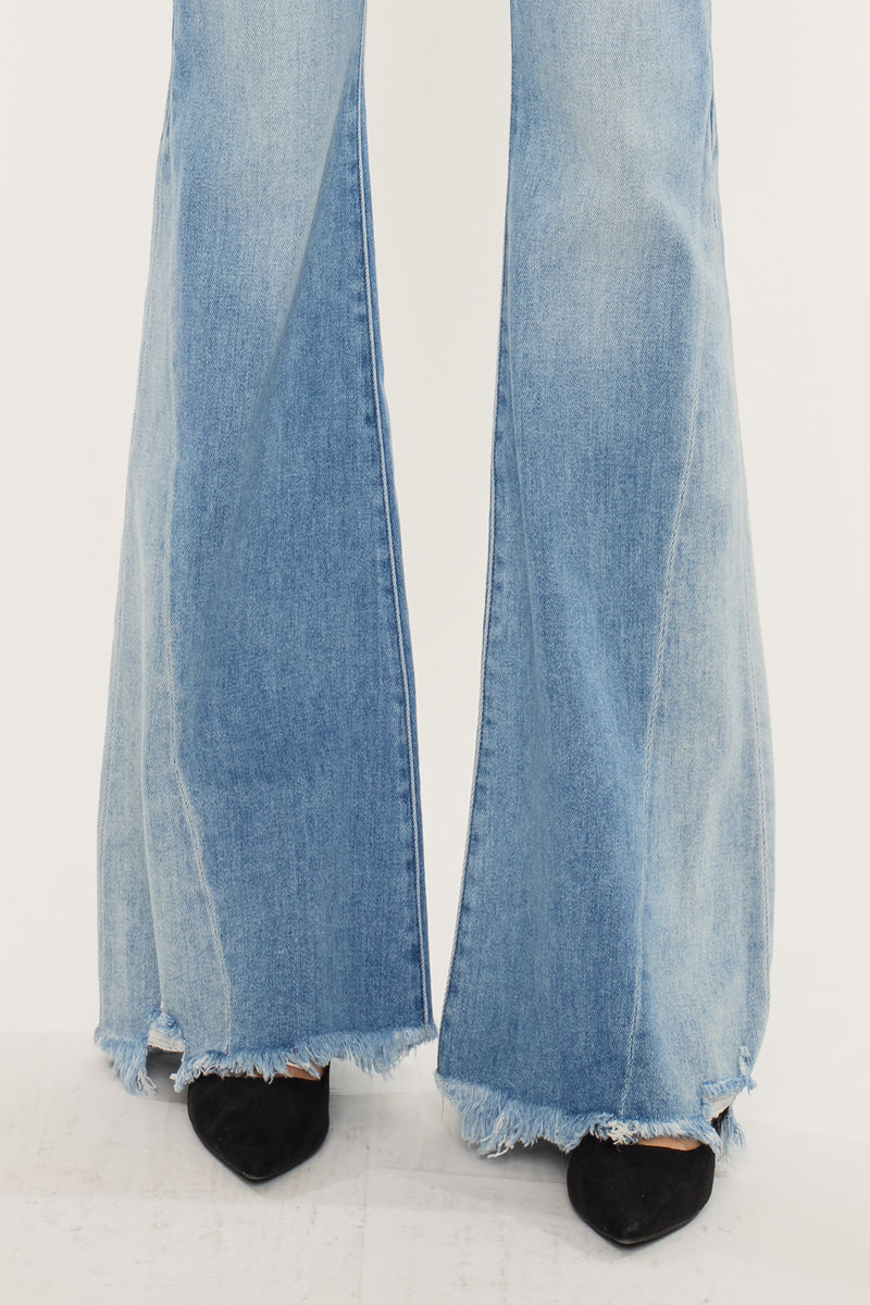 Rosecrans Mid Rise Flare Jeans – Kancan USA