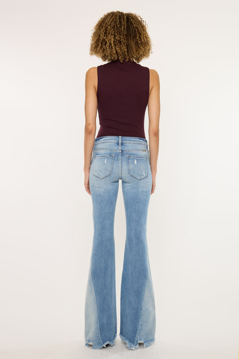 Rosecrans Mid Rise Flare Jeans - Official Kancan USA