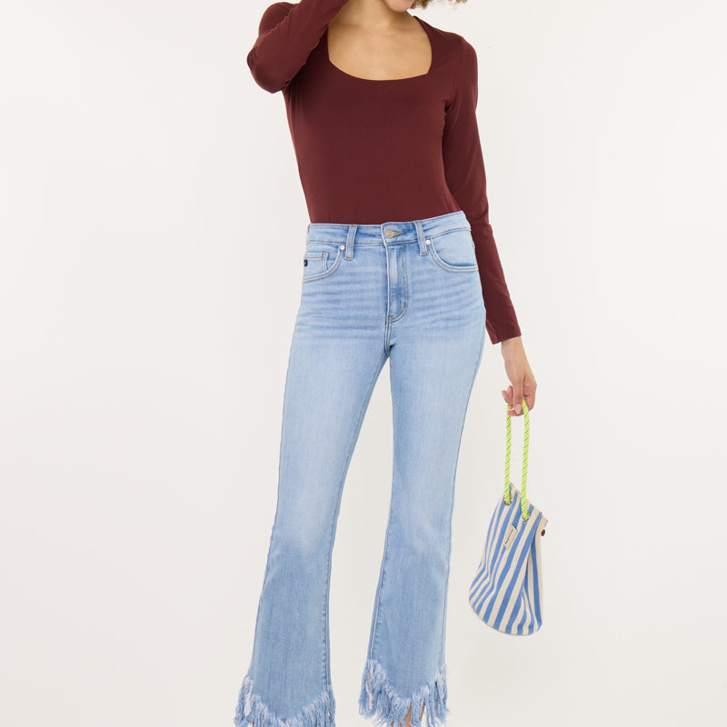 Arla High Rise Bootcut Jeans