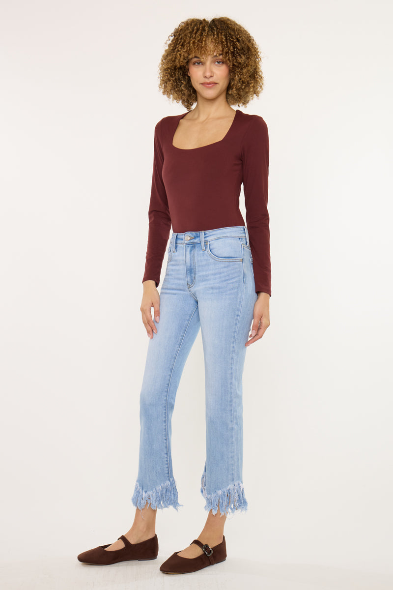 Arla High Rise Bootcut Jeans