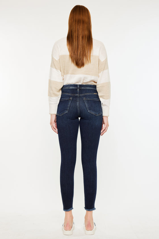 Aspen High Rise Ankle Skinny Jeans - Official Kancan USA
