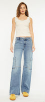 Priority Low Rise X-Cargo Leg Jeans - Official Kancan USA