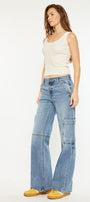 Priority Low Rise X-Cargo Leg Jeans - Official Kancan USA