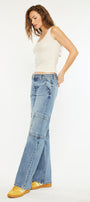 Priority Low Rise X-Cargo Leg Jeans - Official Kancan USA