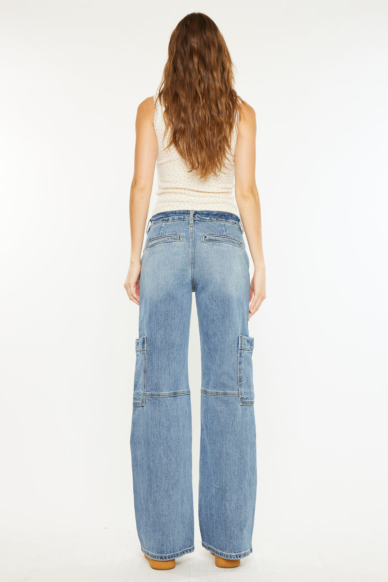 Priority Low Rise X-Cargo Leg Jeans - Official Kancan USA