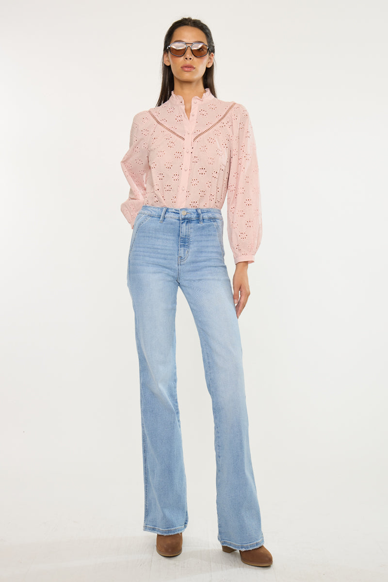 Jeanette Ultra High Rise Flare Jeans