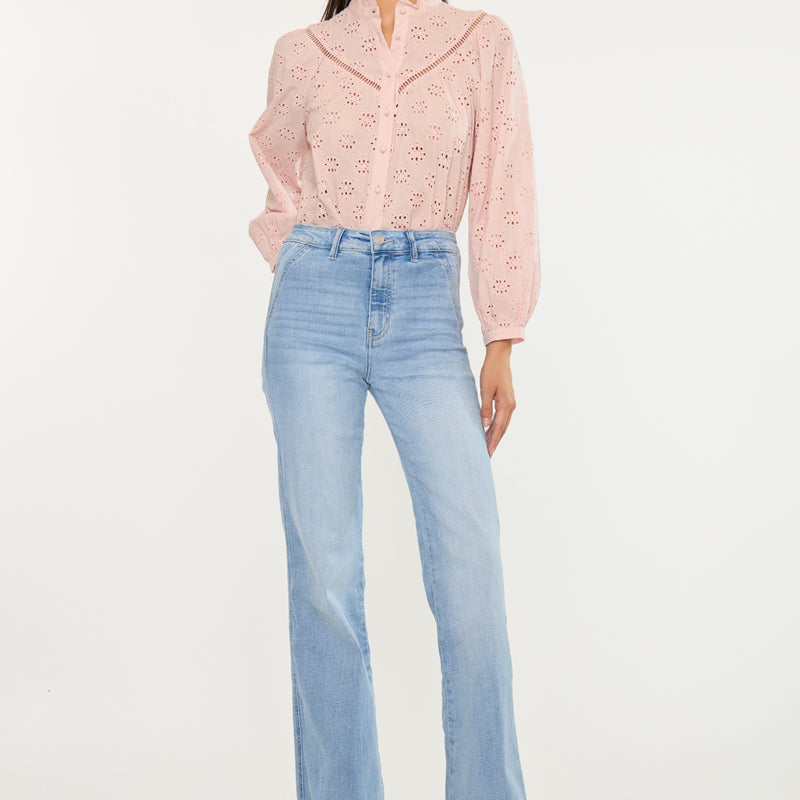 Jeanette Ultra High Rise Flare Jeans - Official Kancan USA