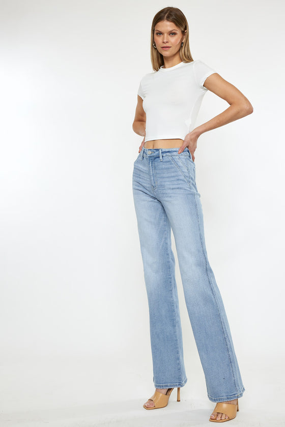 Jeanette Ultra High Rise Flare Jeans - Official Kancan USA