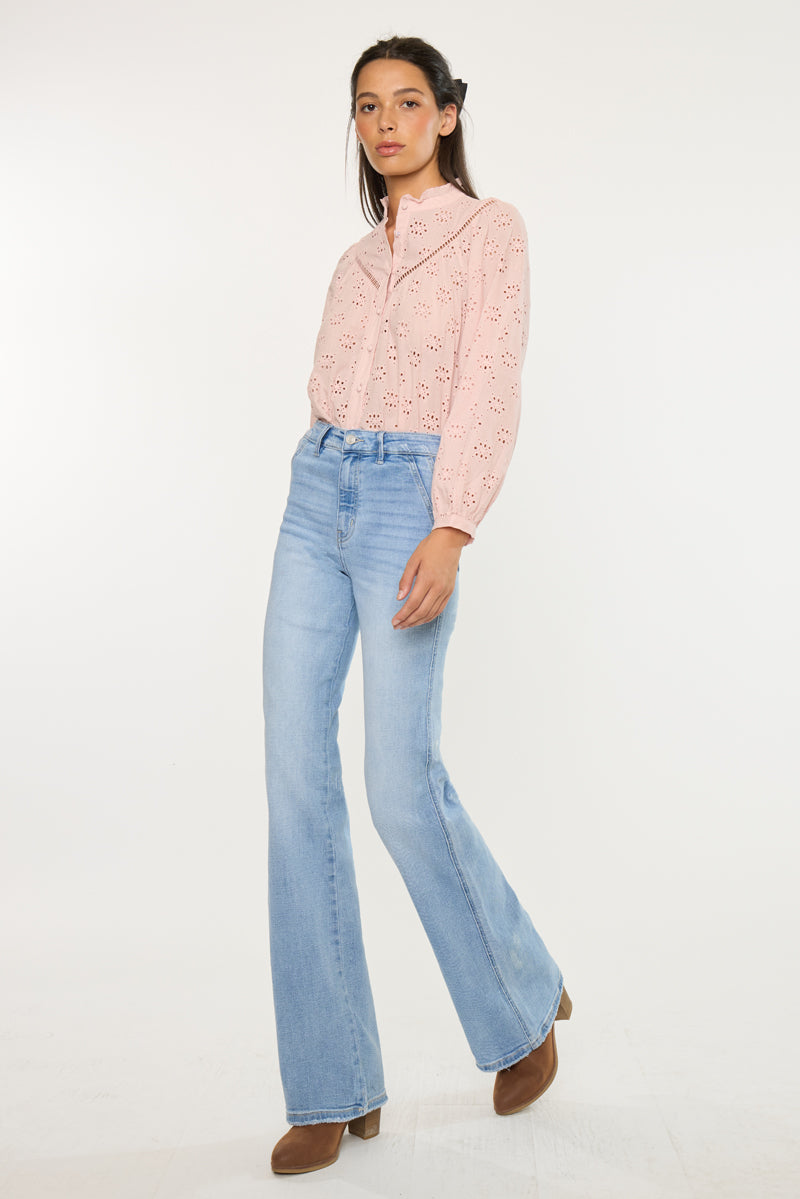 Jeanette Ultra High Rise Flare Jeans - Official Kancan USA