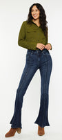 Graciela High Rise Peplum Flare Jeans - Official Kancan USA