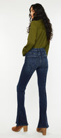 Graciela High Rise Peplum Flare Jeans - Official Kancan USA