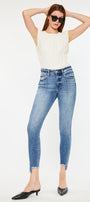 Lucy High Rise Ankle Skinny Jeans - Official Kancan USA