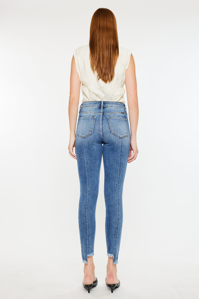 Lucy High Rise Ankle Skinny Jeans - Official Kancan USA
