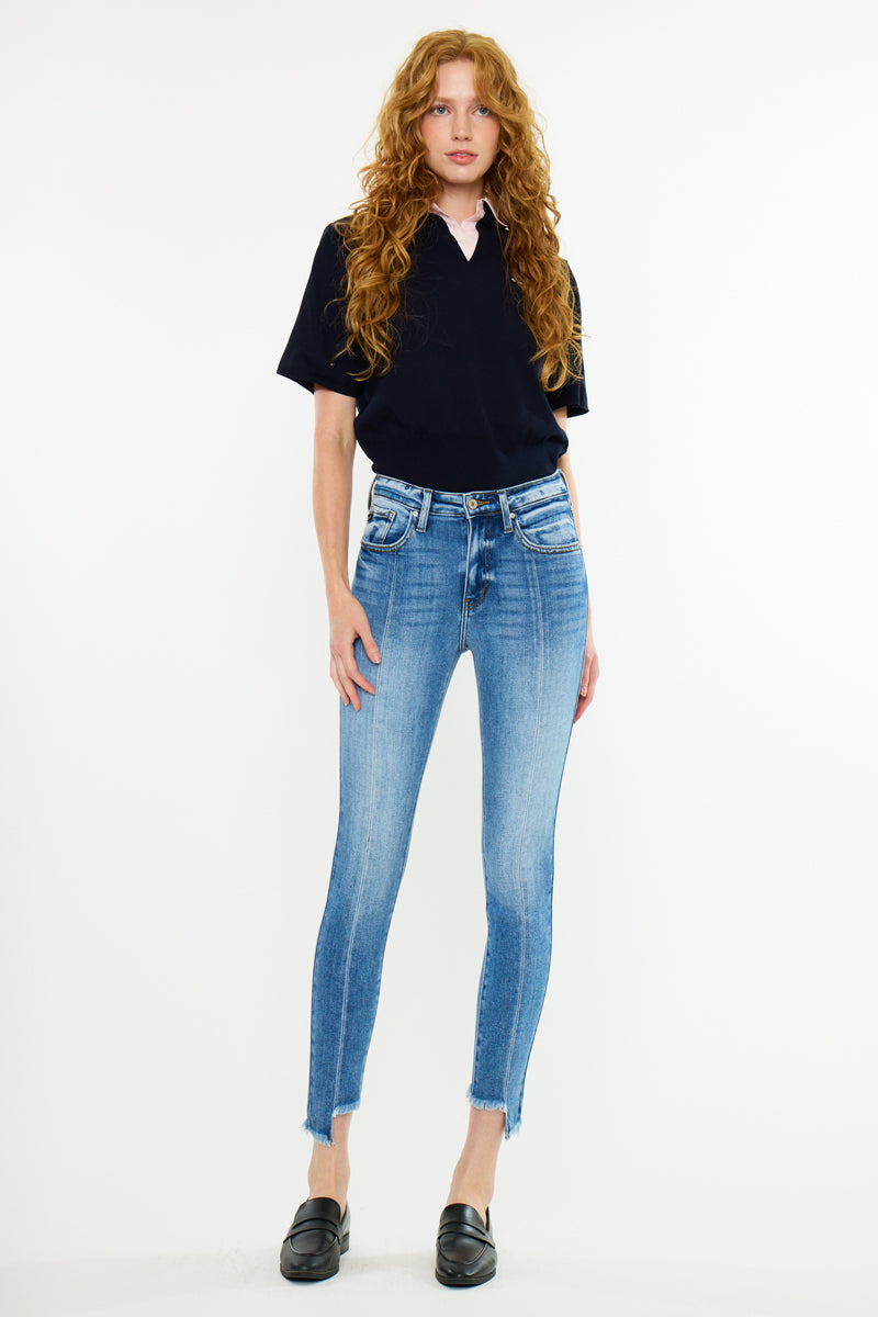 Lucy High Rise Ankle Skinny