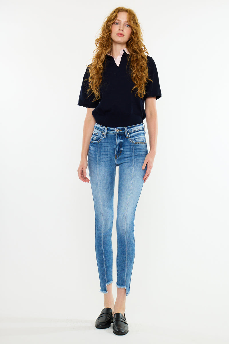 Lucy High Rise Ankle Skinny