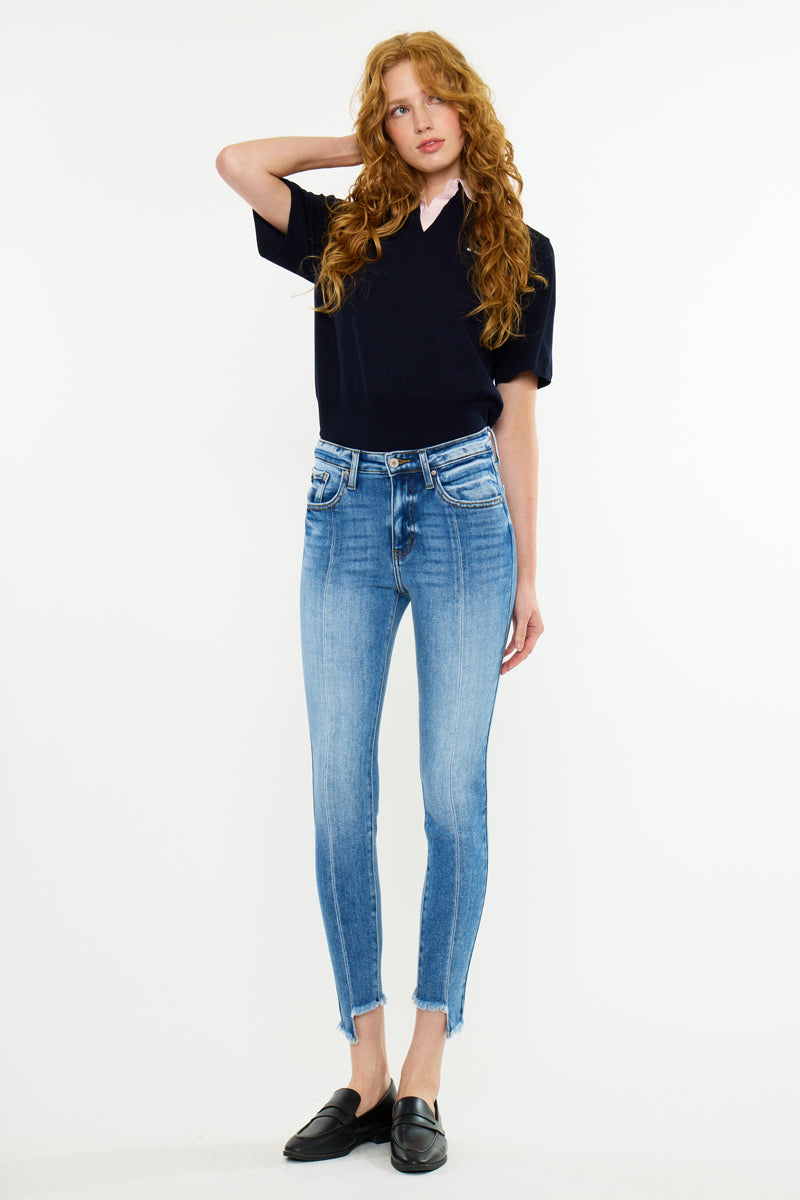 Lucy High Rise Ankle Skinny
