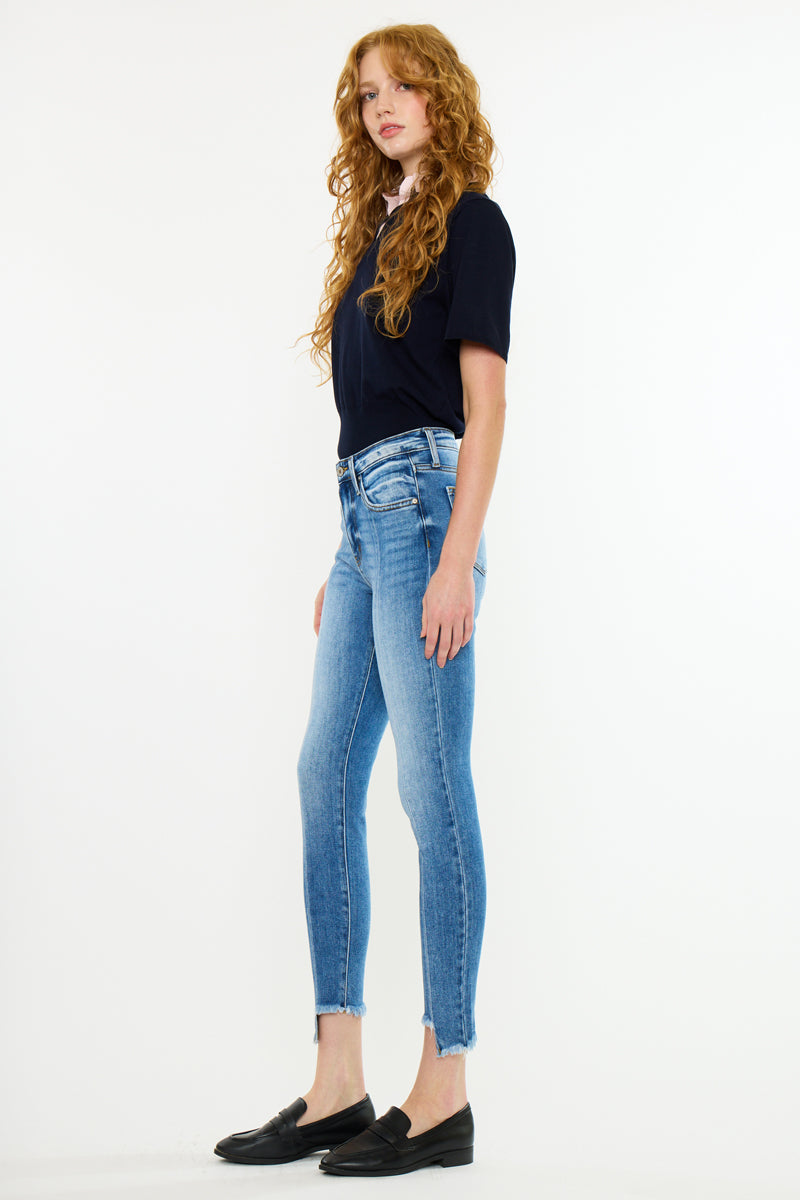 Lucy High Rise Ankle Skinny