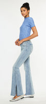 Selena Mid Rise Double Waist Band Flare - Official Kancan USA