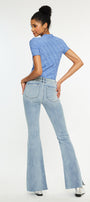 Selena Mid Rise Double Waist Band Flare - Official Kancan USA