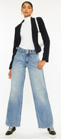 Promise High Rise Wide Leg Jeans - Official Kancan USA