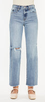 Georgiana Ultra High Rise 90's Boyfriend Fit Jeans - Official Kancan USA