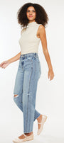 Georgiana Ultra High Rise 90's Boyfriend Fit Jeans - Official Kancan USA