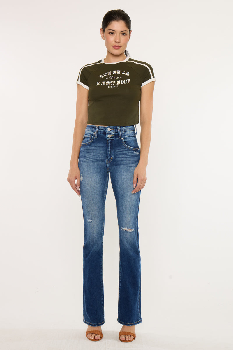 Dara High Rise Bootcut Jeans