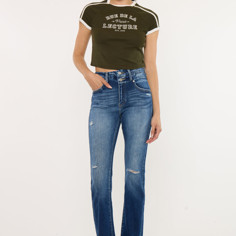 Dara High Rise Bootcut Jeans
