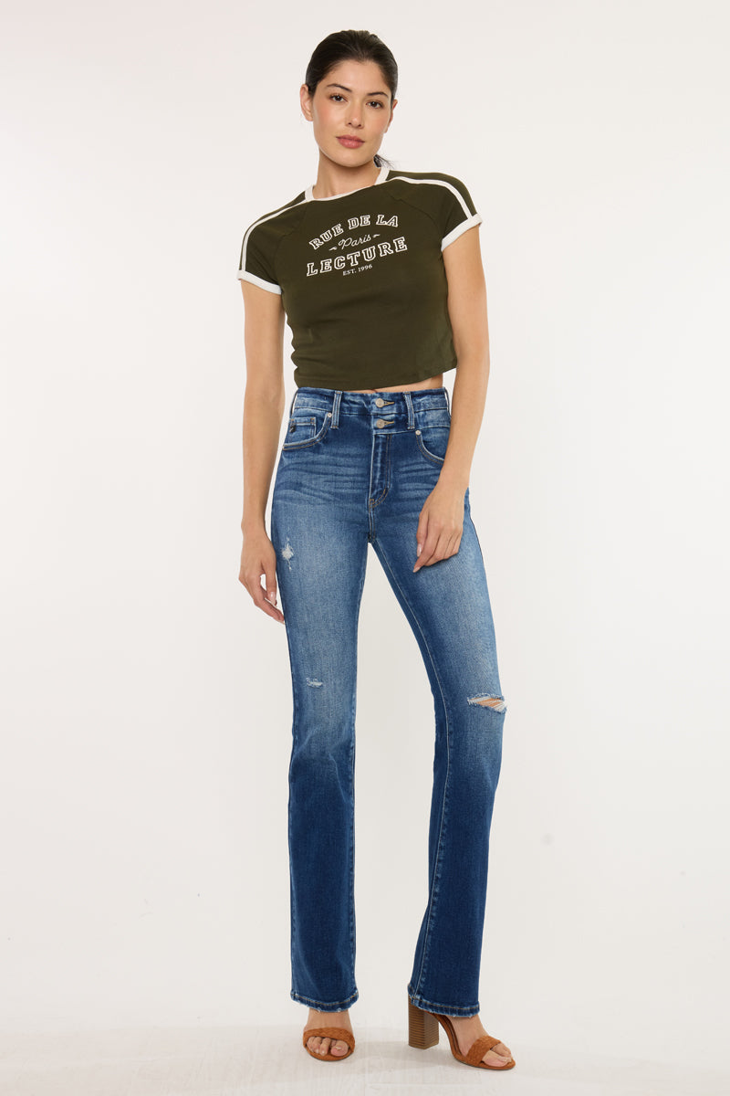 Dara High Rise Bootcut Jeans