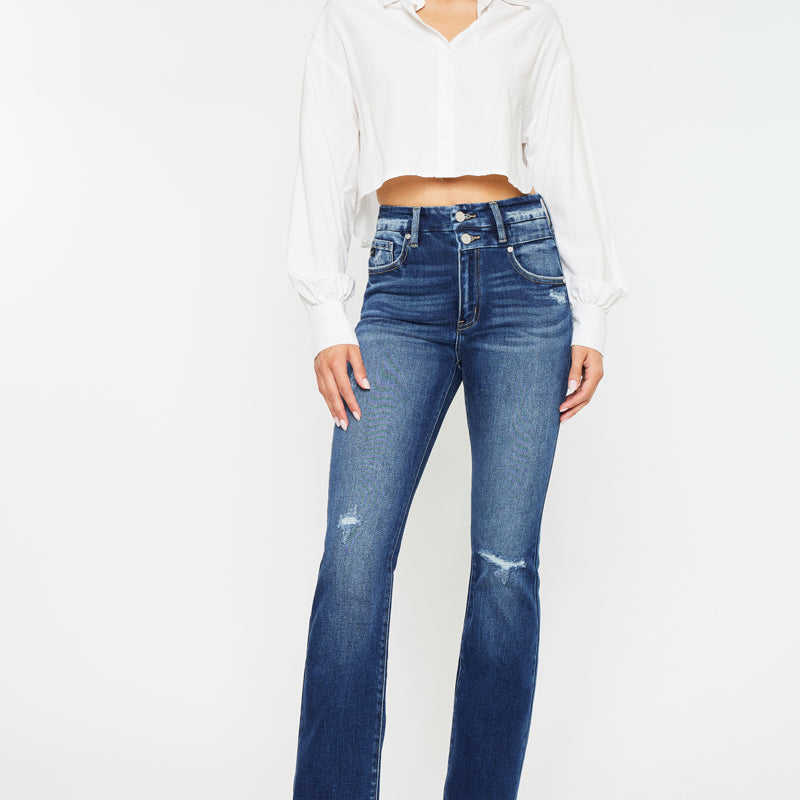 Dara High Rise Bootcut Jeans - Official Kancan USA