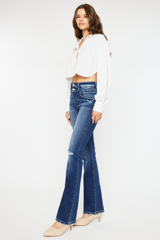 Dara High Rise Bootcut Jeans - Official Kancan USA