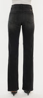 Berry High Rise Slit Straight Leg Jeans - Official Kancan USA