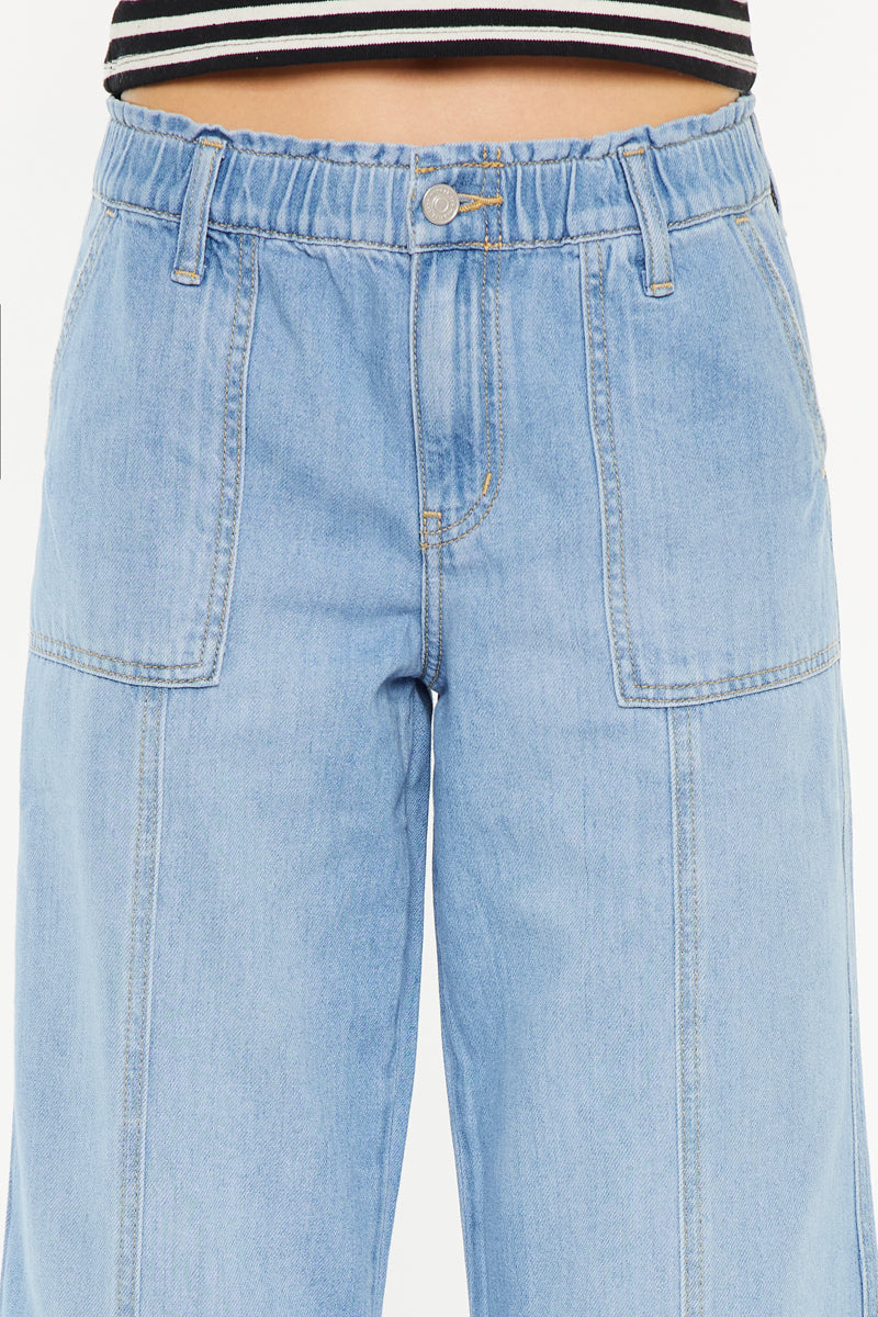 Delilah Mid Rise Wide Leg - Official Kancan USA