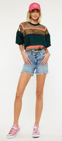 Carnelia High Rise Shorts - Official Kancan USA