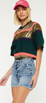 Carnelia High Rise Shorts - Official Kancan USA