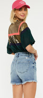 Carnelia High Rise Shorts - Official Kancan USA