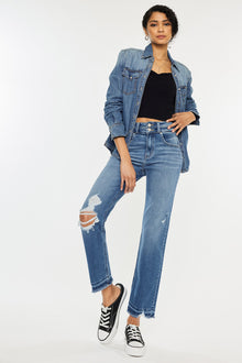  Morgana High Rise Slim Straight Jeans - Official Kancan USA