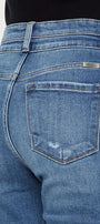 Morgana High Rise Slim Straight Jeans - Official Kancan USA