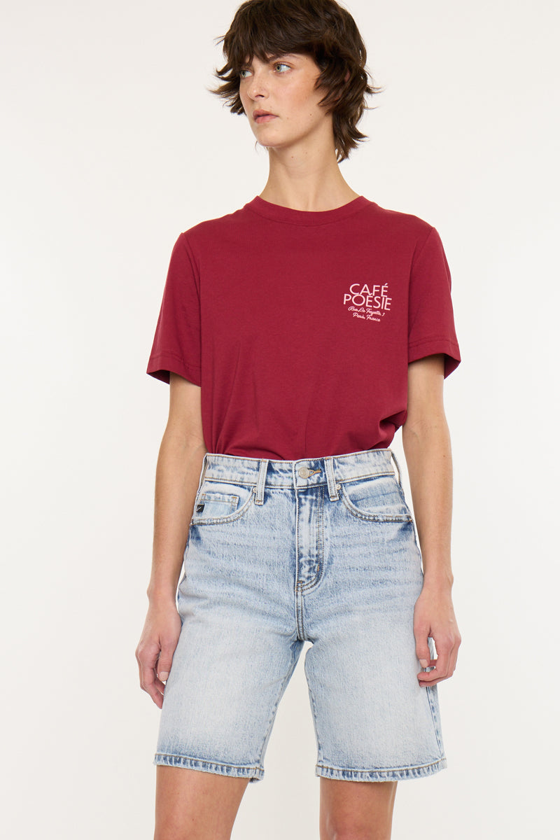 Arley High Rise Bermuda Shorts - Official Kancan USA