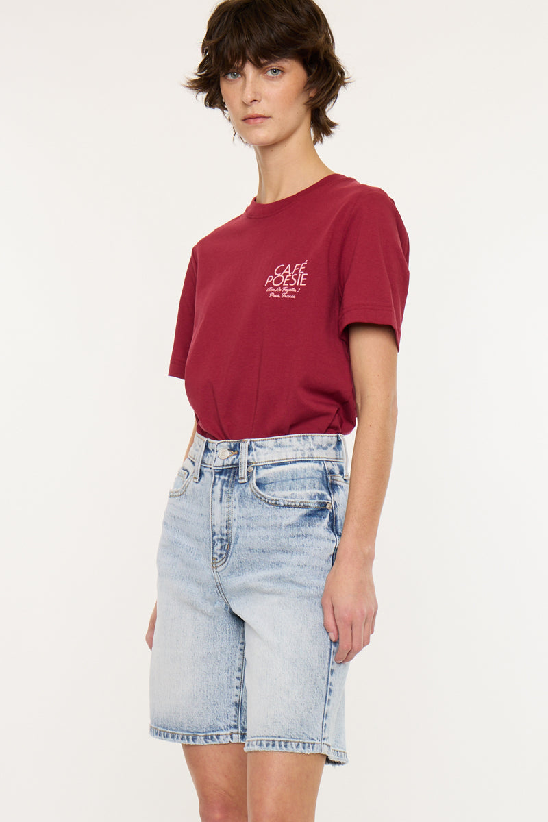 Arley High Rise Bermuda Shorts - Official Kancan USA