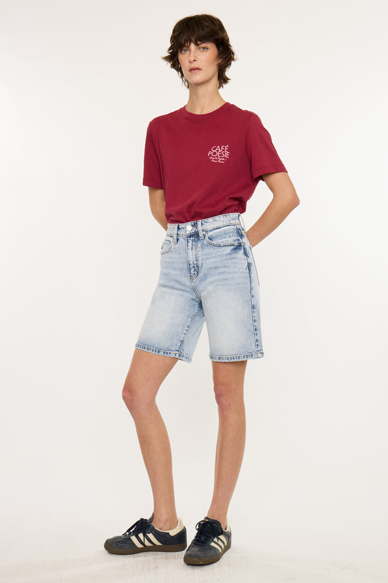 Arley High Rise Bermuda Shorts - Official Kancan USA